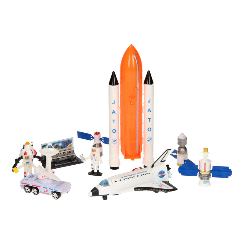 Afbeelding laden in galerijviewer, Johntoy space shuttle set groot met licht en geluid
