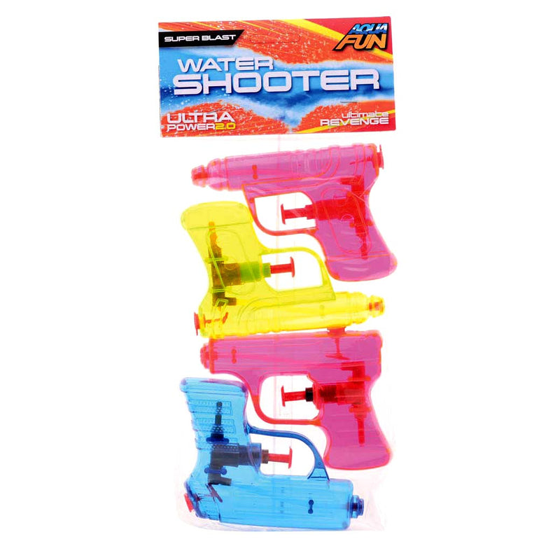 Afbeelding laden in galerijviewer, Johntoy john toy aqua fun waterpistool 4-pack shooter â± 11cm
