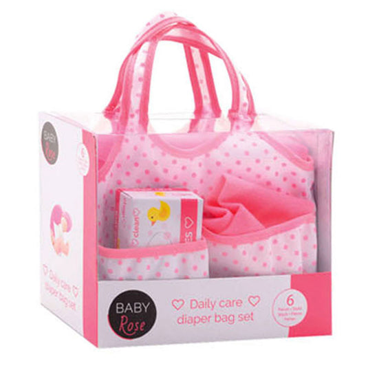 John toys baby rose luiertas met accessoires