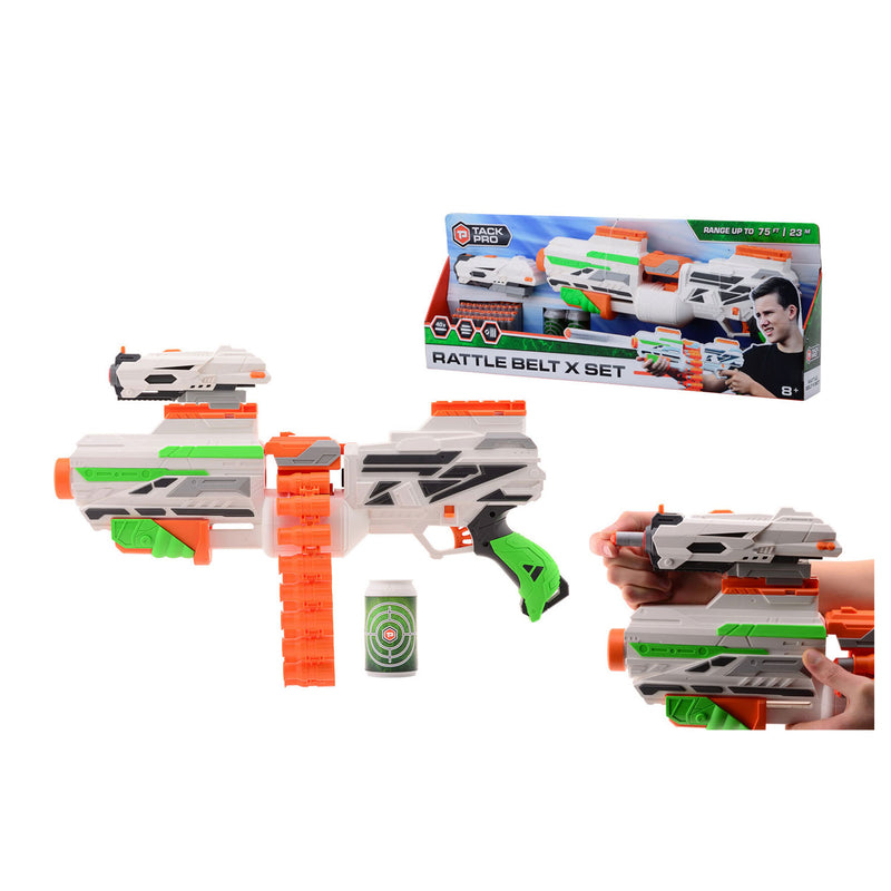 Load image into Gallery viewer, Tack Pro Tack Rattle Belt X Set met 40 darts en accessoires
