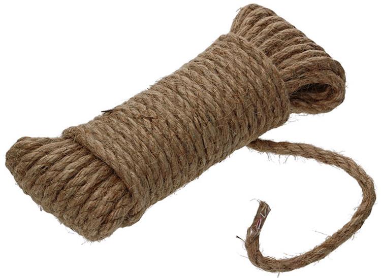 Afbeelding laden in galerijviewer, Mack 1013966 - jutetouw gedraaid streng 6mm 10m | 5 stuks
