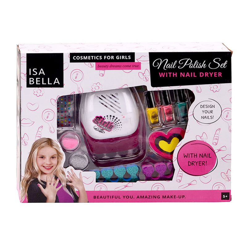 Load image into Gallery viewer, Johntoy isabella nagellakset met nageldroger
