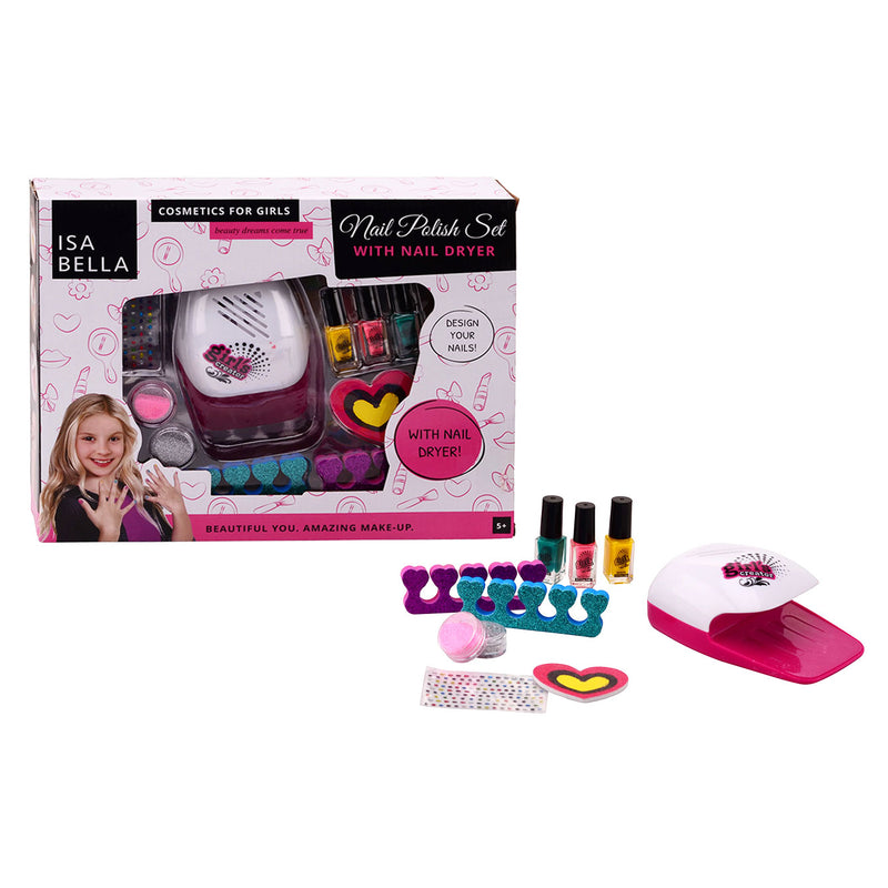 Load image into Gallery viewer, Johntoy isabella nagellakset met nageldroger
