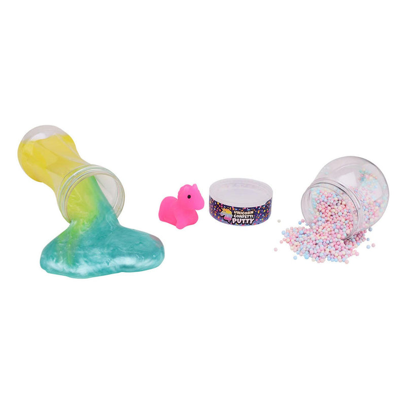 Load image into Gallery viewer, Johntoy putty met unicorn en foam balletjes

