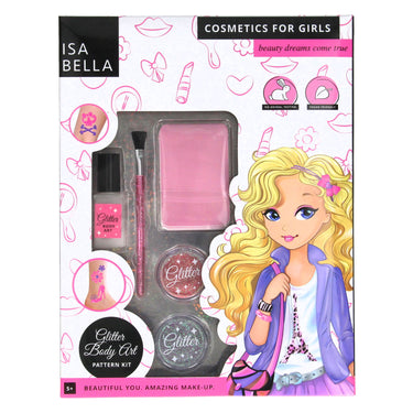 Johntoy isabella body art glitters met patronen