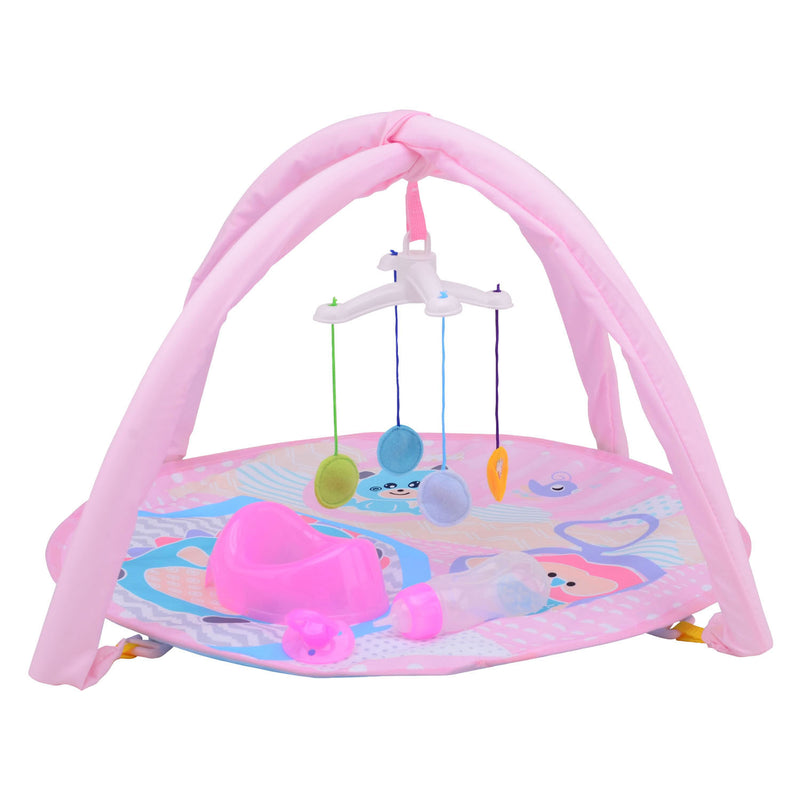Load image into Gallery viewer, Baby rose poppenspeelmat
