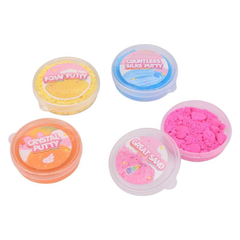ギャラリービューアに画像をロードする, Johntoy eenhoorn putty party, 4st
