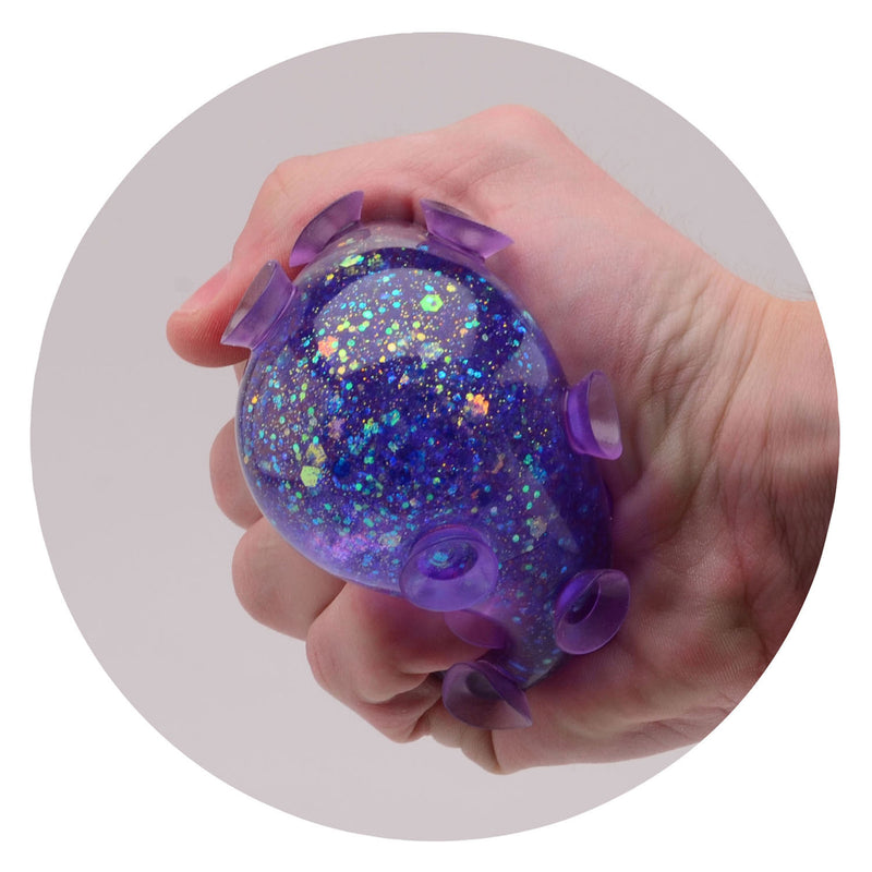 Load image into Gallery viewer, Johntoy glitter zuignappen bal
