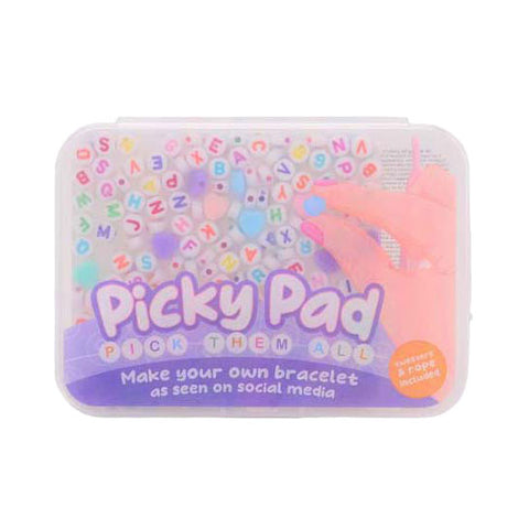 Pic picky pads maak je eigen armband in opbergdoos