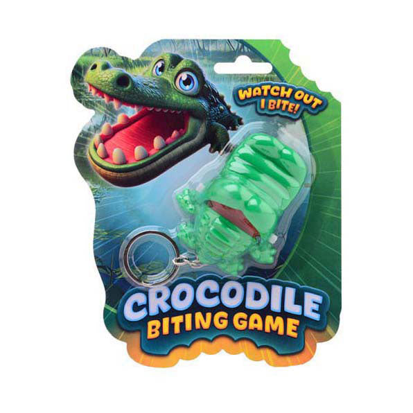 Load image into Gallery viewer, Johntoy sleutelhanger bijtende krokodil
