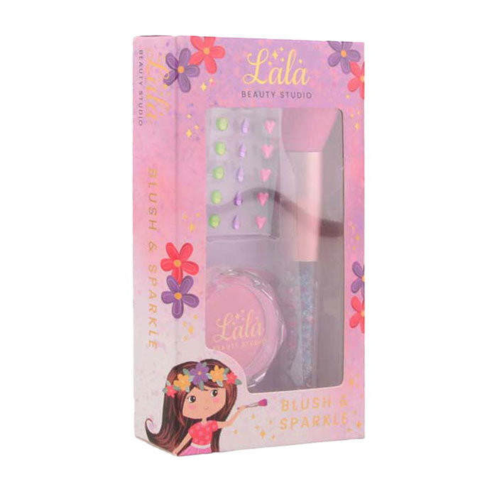 Load image into Gallery viewer, Johntoy lala - blush en brush make-up set met stickers
