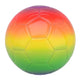 Johntoy regenboog voetbal - 20cm