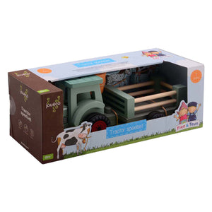 Joueco - fien teun tractor met accesoires