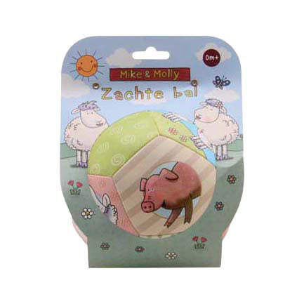 Load image into Gallery viewer, Johntoy mike molly zachte bal in zachte kleur
