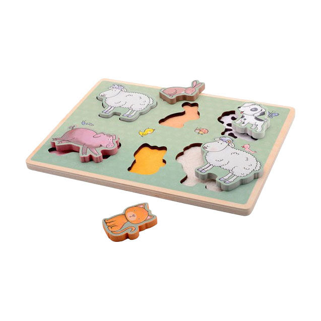 Afbeelding laden in galerijviewer, Johntoy mike molly zachte vakjes puzzel. 2+
