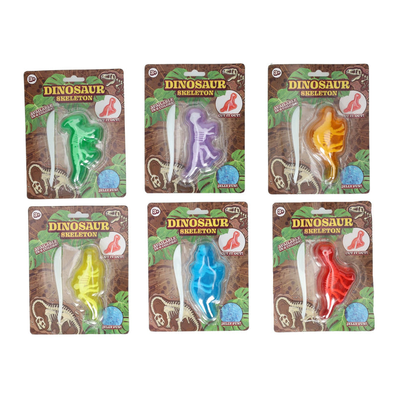 Load image into Gallery viewer, Johntoy cut out dino slijm skelet
