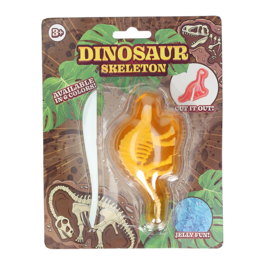 Johntoy cut out dino slijm skelet