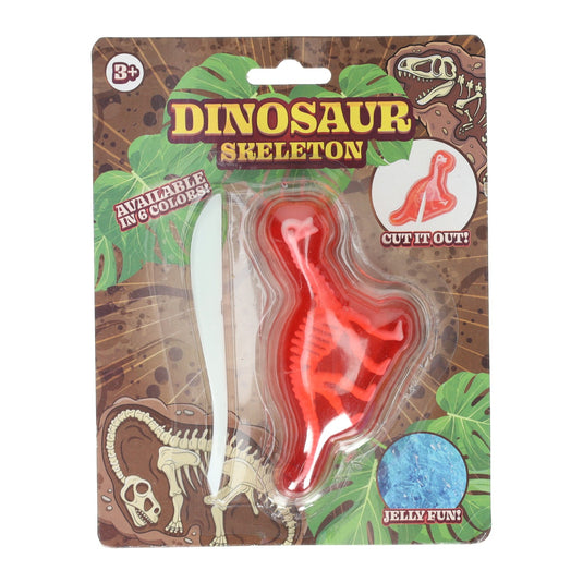 Johntoy cut out dino slijm skelet