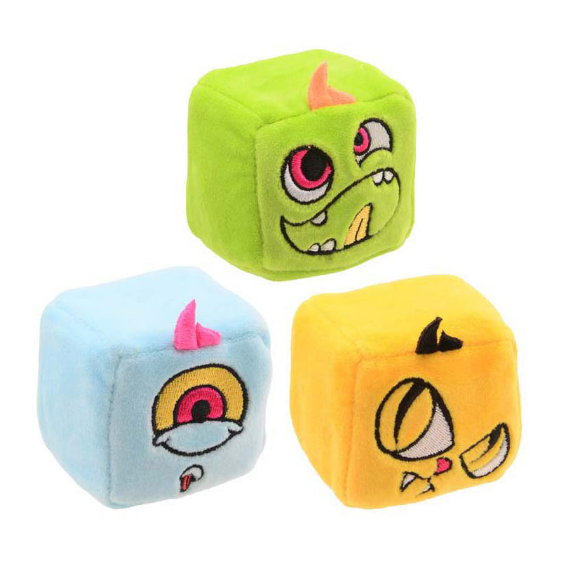 Load image into Gallery viewer, Johntoy slow rise pluche monster kubus

