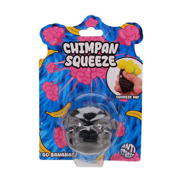 Johntoy chimpansqueez hersenen op kaart, 3 assorti