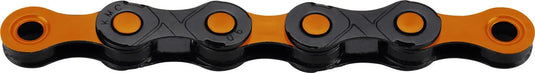 KMC Fietsketting DLC 12 126 schakels - OranjeZwart (272g)