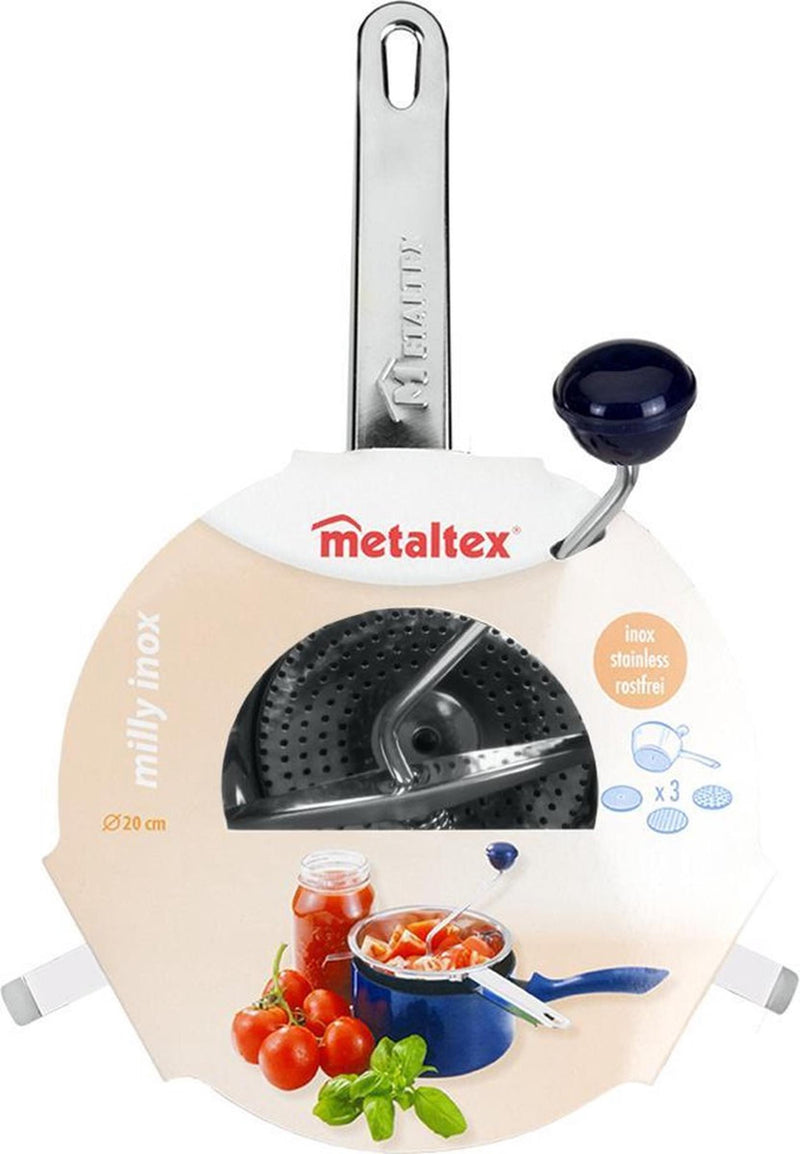 Load image into Gallery viewer, Metaltex passeerzeef rvs 20cm
