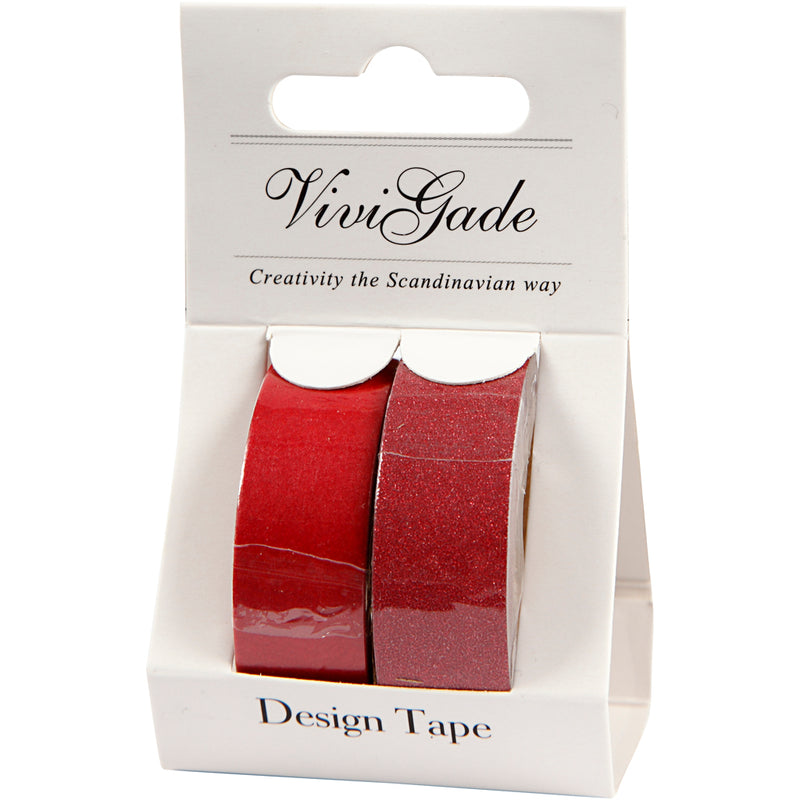 Load image into Gallery viewer, Https: www.cchobby.nl masking-tape-b-15-mm-rood-2-rol-1-doos

