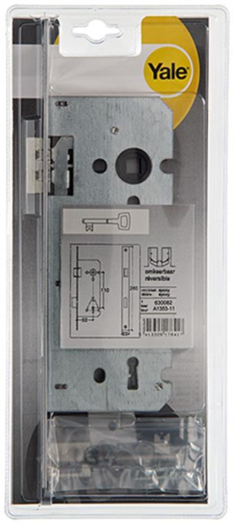 Chargez l'image dans la visionneuse de la galerie, Yale 1019015 - 1 dubbel insteekslot l r a1353 50mm | 1 stuks
