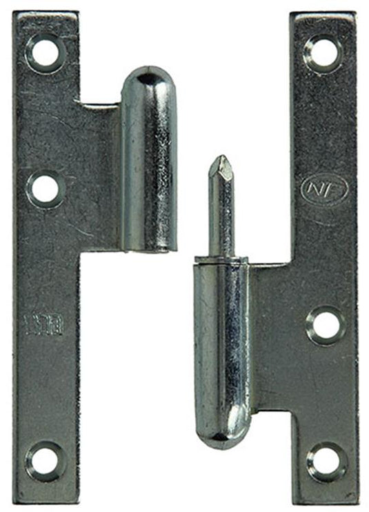Yale 1019136 - 3 stalen paumellen verzinkt rechts 110x60mm | 5 stuks
