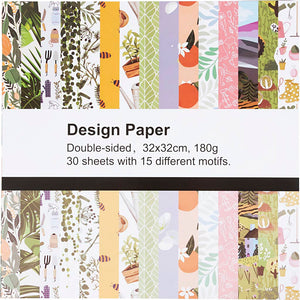 Https: www.cchobby.nl design-papier-dubbelzijdig-met-print-15-dessins-vel-32x32-cm-180-gr-30-vel-1-doos