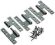 Yale 1019149 - 3 zware paumel.verz.rechte hoek links 110x80mm | 2 stuks