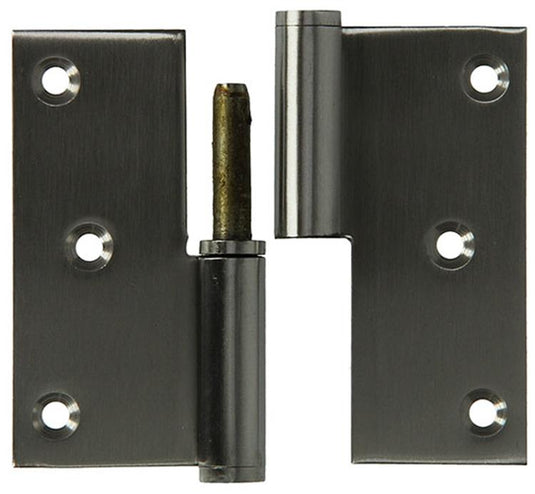 Yale 1019168 - 1 roestvrij stalen paumel links met rechte hoek 80 x 82 | 2 stuks