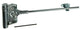 Yale 1019224 - 1 deurveer verzinkt 75x160mm nr.1 | 2 stuks