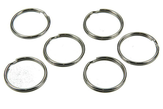 Yale 1019227 - 6 sleutelringen 30mm | 10 stuks