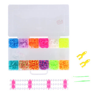 Creafun loombandset 2500-delig | 6 stuks