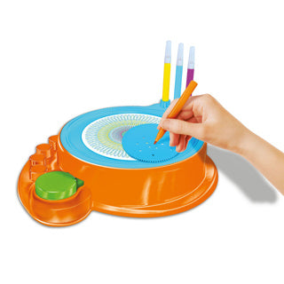 Creafun spin'n spiro 2 in 1 verf kleur set | 2 stuks