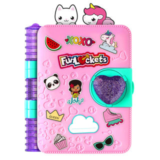 Afbeelding laden in galerijviewer, Funlockets jumbo - - secret journal - dagboek meisjes - vanaf 6 jaar
