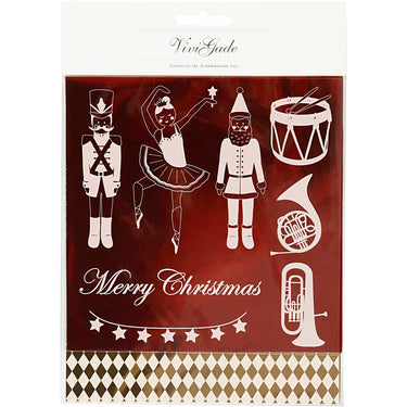 Http: www.cchobby.nl deco-folie-en-transfer-vel-notenkraker-kerstman-en-ballerina-vel-15x15-cm-goud-rood-wit-4-vel-1-doos