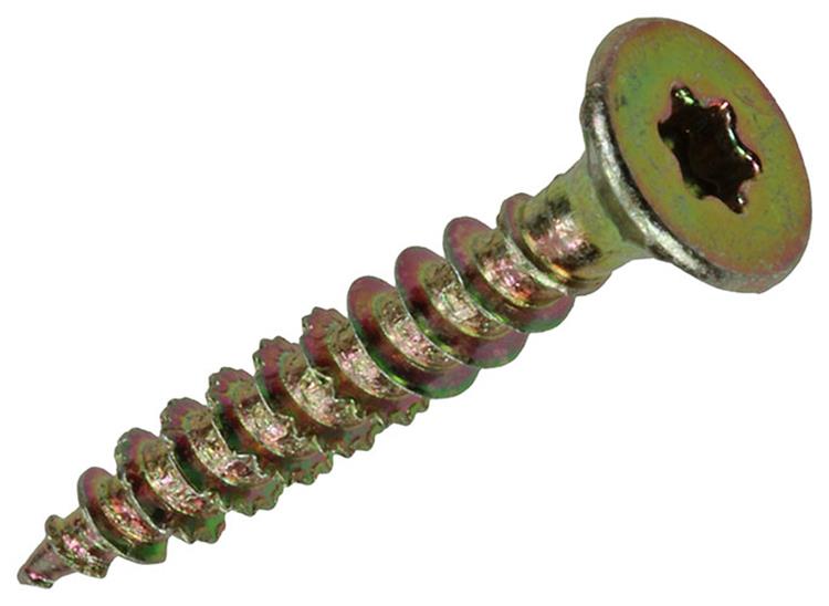 Afbeelding laden in galerijviewer, Mack 1017303 - spaanplschr.vzkop-zelfb. geelverz.18 st 4,5 x 30 mm | 10 stuks
