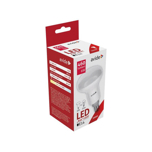 Avide led lamp r50 4,9w e14 ww 470 lumen