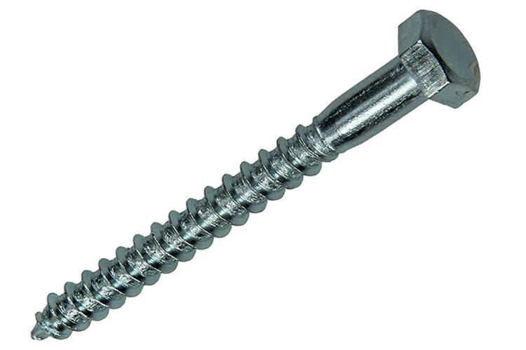 Afbeelding laden in galerijviewer, Mack 1017418 - houtdraadbout staal verzinkt 1 st 8 x 80 mm | 10 stuks
