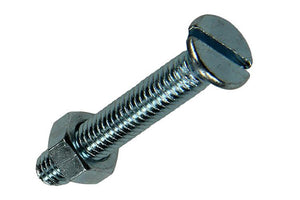 Mack 1017502 - metaalschroef verz. kop + moer verz. 13st m5 x 30 mm | 10 stuks