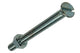 Mack 1017513 - metaalschroef verz. kop + moer verz. 5 st m6 x 60 mm | 10 stuks
