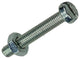 Mack 1017516 - metaalschroef cyl. kop + moer verz. 24 st m3 x 20 mm | 10 stuks