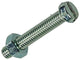 Mack 1017519 - metaalschroef cyl. kop + moer verz. 16 st m4 x 25 mm | 10 stuks