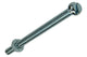 Mack 1017522 - metaalschroef cyl. kop + moer verz. 9 st m4 x 50 mm | 10 stuks