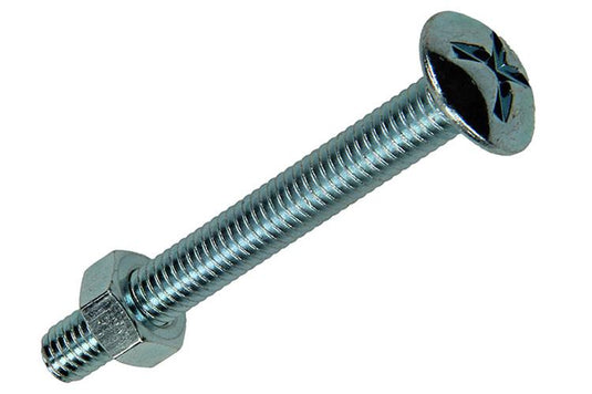 Mack 1017555 - kachelbout + moer staal verzinkt 6 st m6 x 50 mm | 5 stuks