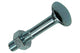 Mack 1017588 - houtbout + moer staal verzinkt2 st m10 x 60 mm | 5 stuks