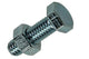 Mack 1017599 - tapbout + moer staal verzinkt 15 st m5 x 16 mm | 10 stuks