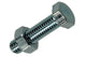 Mack 1017600 - tapbout + moer staal verzinkt 14 st m5 x 20 mm | 10 stuks